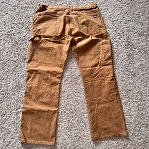 Dickies Pants Mens 40x32 Brown Carpenter Relaxed Fit Chore Work EUC